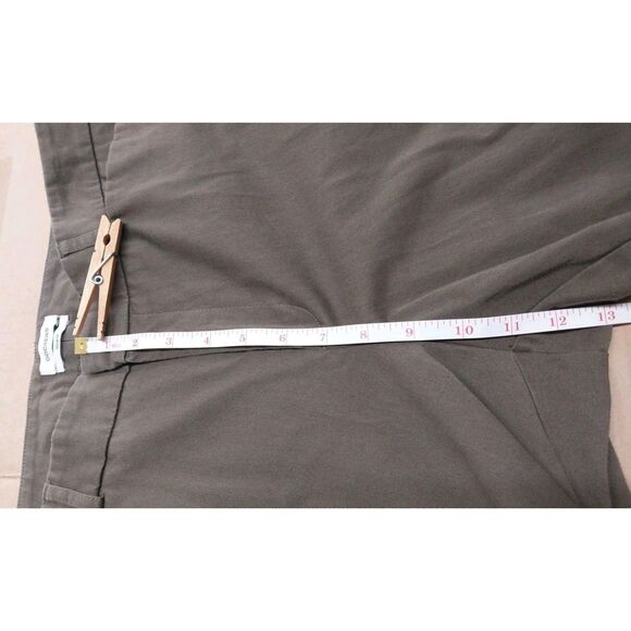 Dockers Ideal Fit Chino Metro Pants Women Size 16 Medium Brown Pockets Comfy Mom - Picture 8 of 13